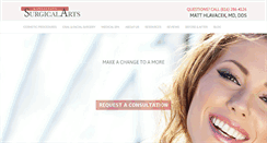 Desktop Screenshot of kansascitysurgicalarts.com